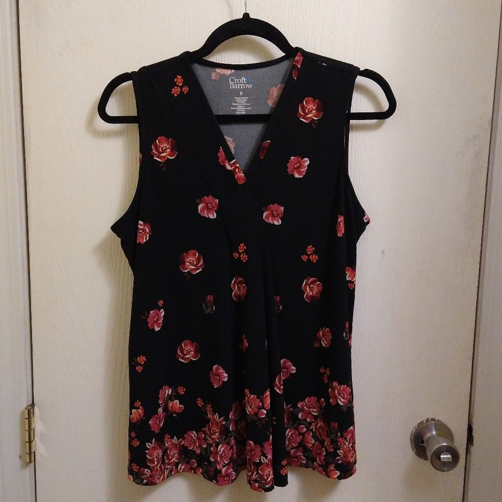 Croft & Barrow Sleeveless Blouse